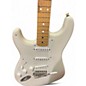Used 2018 Fender American Original 50s Stratocaster Left Handed Olympic White Solid Body Electric Guitar