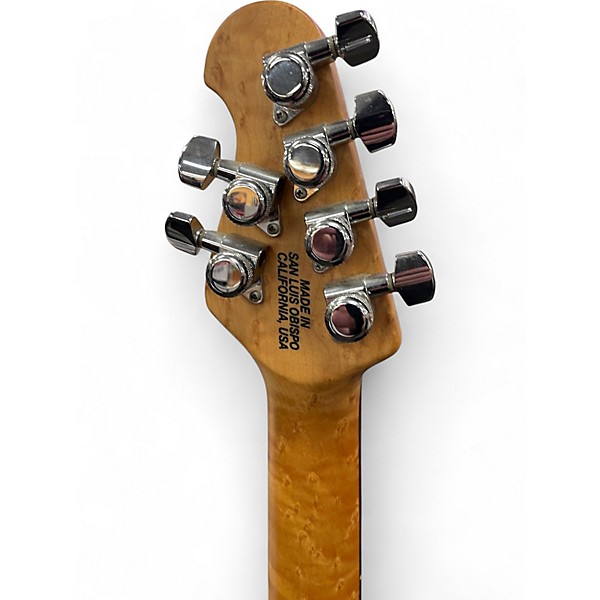 Used 2022 Ernie Ball Music Man 2022 Musicman Steve Morse HT Blue Burst Solid Body Electric Guitar