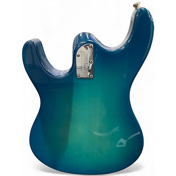 Used 2022 Ernie Ball Music Man 2022 Musicman Steve Morse HT Blue Burst Solid Body Electric Guitar