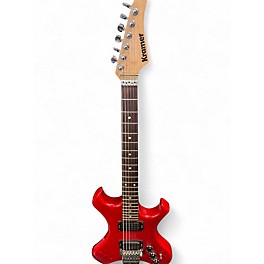 Vintage 1980s Kramer FLOYD ROSE SIGNATURE Red Solid Body Electric Guitar