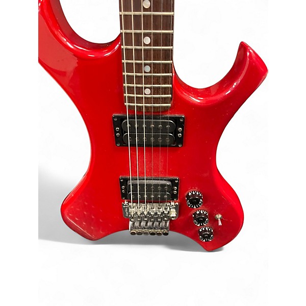 Vintage 1980s Kramer FLOYD ROSE SIGNATURE Red Solid Body Electric Guitar