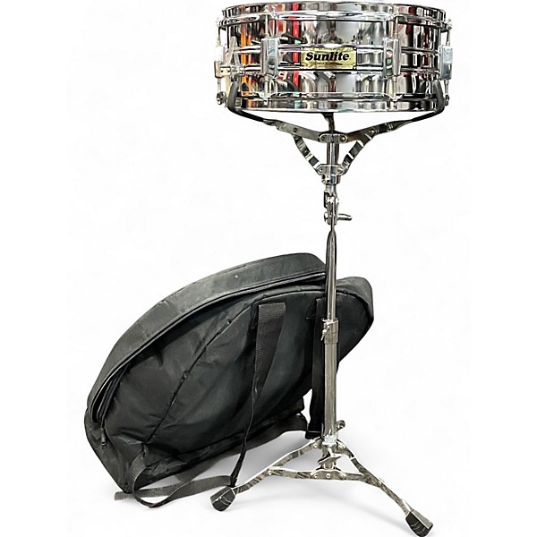 Used Sunlite 14X5 Snare Kit Chrome Drum