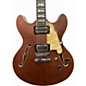 Used D'Angelico Premier Series DC Walnut Hollow Body Electric Guitar