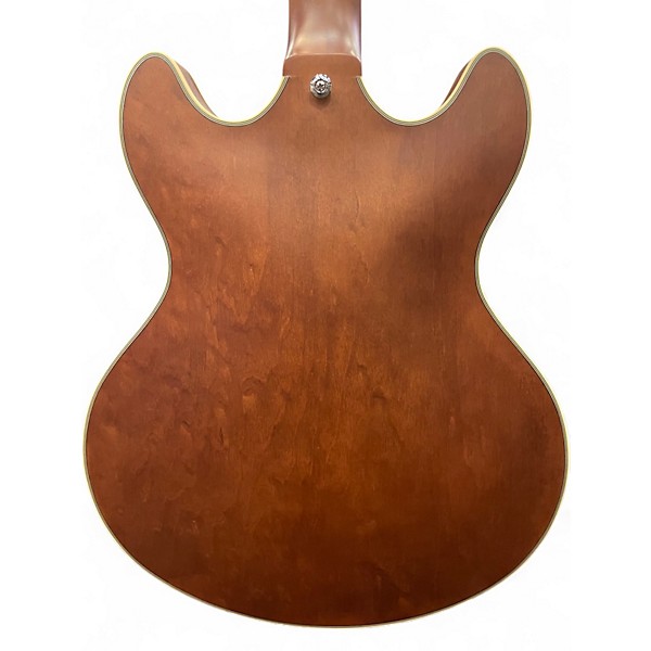 Used D'Angelico Premier Series DC Walnut Hollow Body Electric Guitar