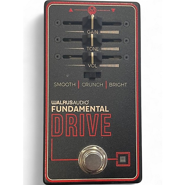 Used Walrus Audio FUNDAMENTAL DRIVE Effect Pedal