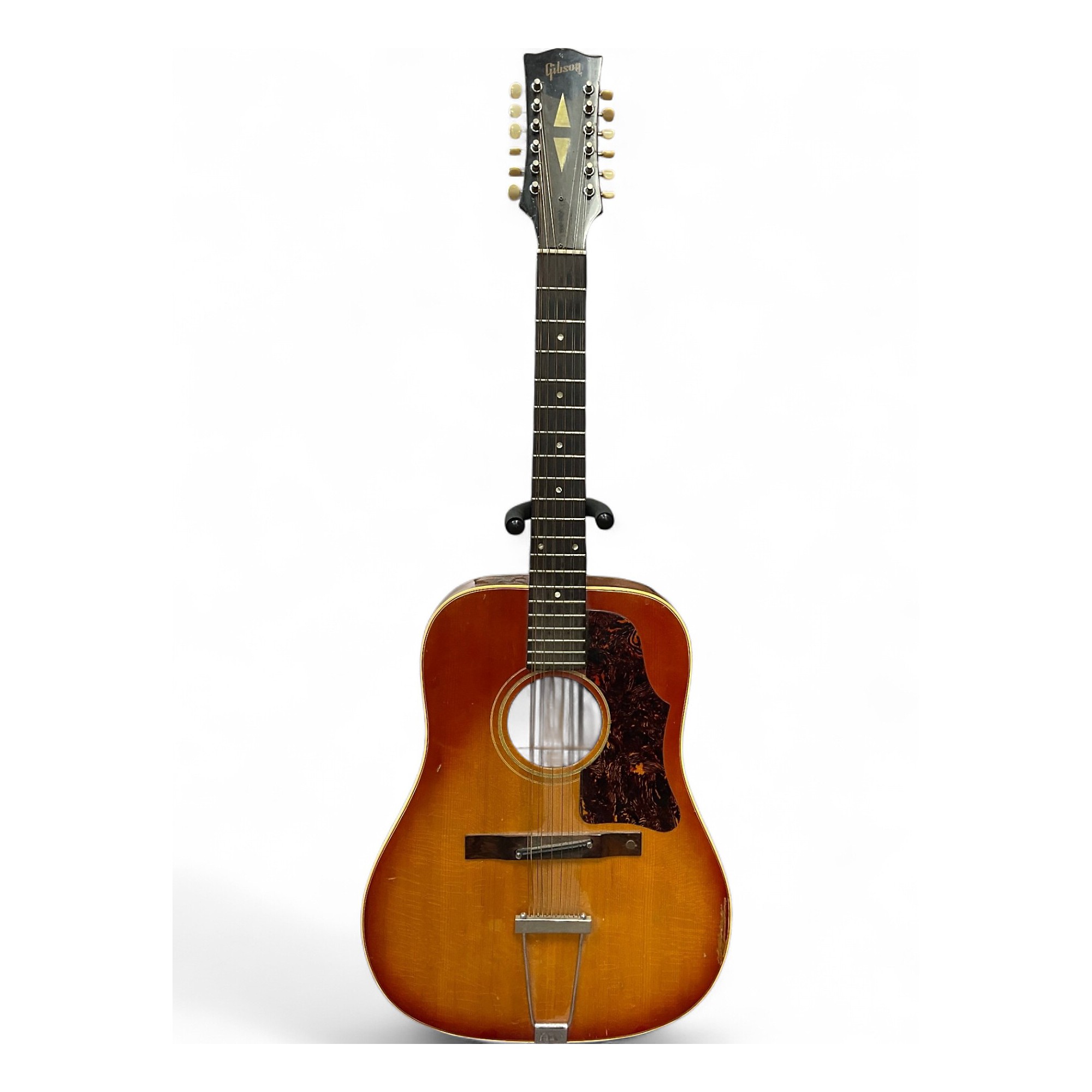 希少1967 エピフォン ft112 gibson b-45-12 カラマズー製 Vintage 1967 Gibson B-45-12 Sunburst 12 String Acoustic