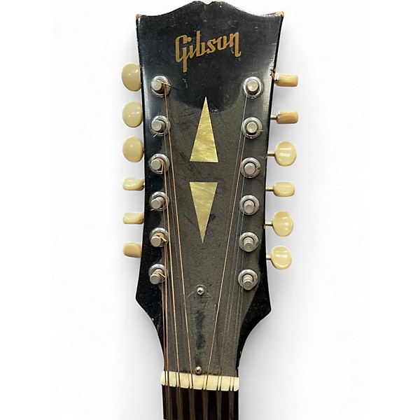 Vintage 1967 Gibson B-45-12 Sunburst 12 String Acoustic Electric Guitar