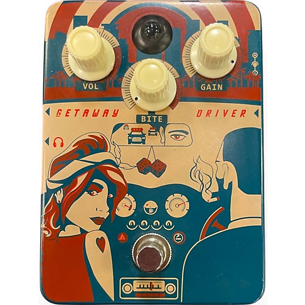 Used Orange GETAWAY DRIVER Effect Pedal,Specials : American Fashion Style Bags On Sale