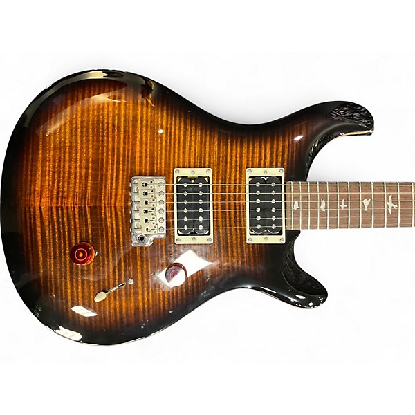 Used PRS SE Custom 24 2 Color Sunburst Solid Body Electric Guitar