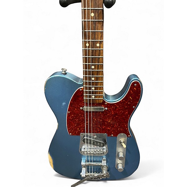 Used Iconic Tamarack Aged Ice Blue Metallic Solid Body Electric Guitar