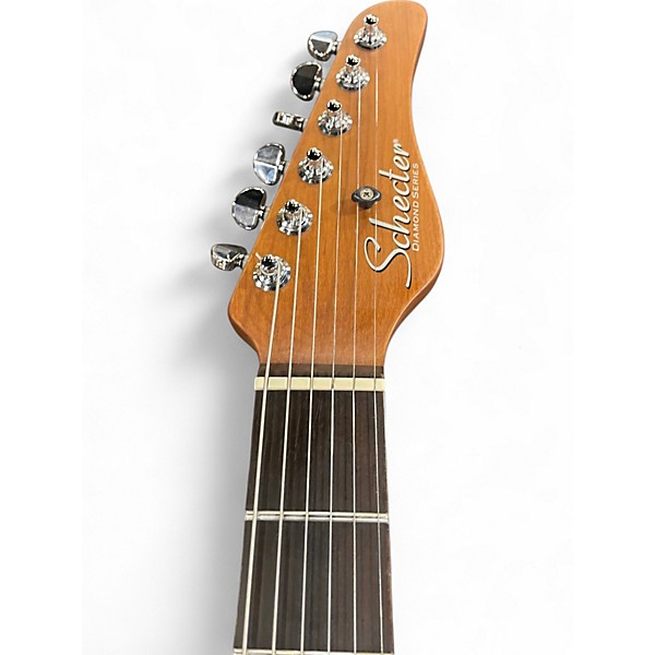 Used Schecter Guitar Research JACK FOWLER TRADITIONAL IVORY Solid Body Electric Guitar