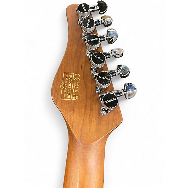 Used Schecter Guitar Research JACK FOWLER TRADITIONAL IVORY Solid Body Electric Guitar