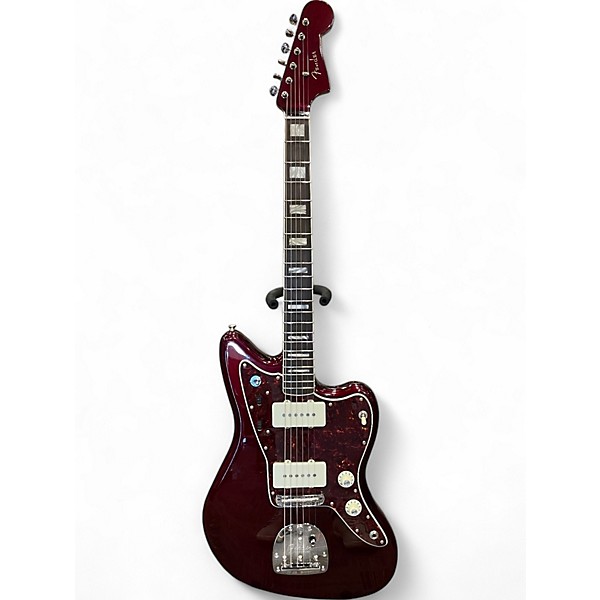 Used Fender Troy Van Leeuwen Jazzmaster OXBLOOD Solid Body Electric Guitar,New Products : American Fashion Style Bags On Sale
