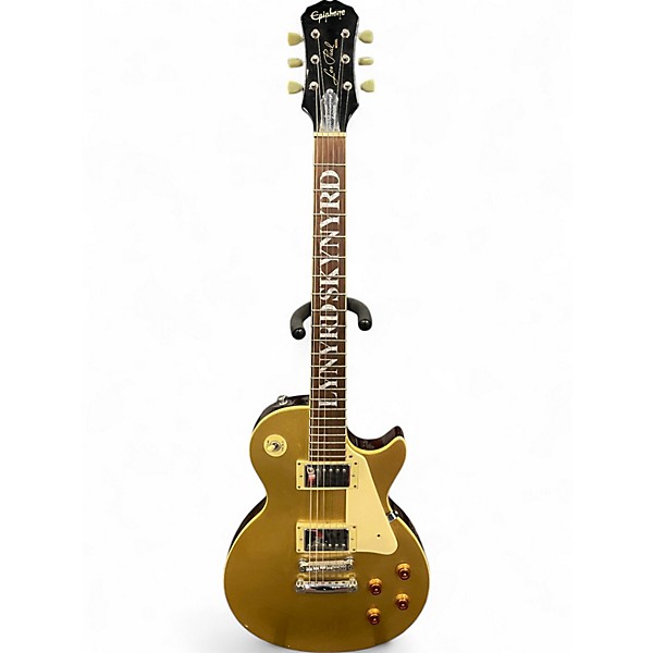 Used Epiphone Lynyrd Skynyrd 30th Anniversary Les Paul Metallic Gold Solid Body Electric Guitar,New Products : American Fashion Style Bags On Sale