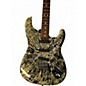 Used Fender Splattercaster Stratocaster BLACK GOLD SPLATTER Solid Body Electric Guitar