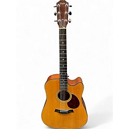 Used Taylor 510C Natural Acoustic Electric Guitar