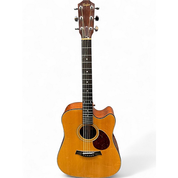 Used Taylor 510C Natural Acoustic Electric Guitar