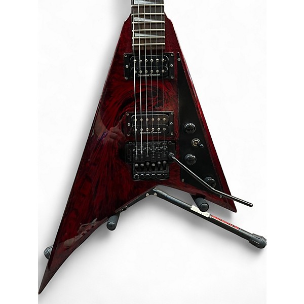 Used Jackson RR3 Randy Rhoads Crimson Swirl Solid Body Electric Guitar