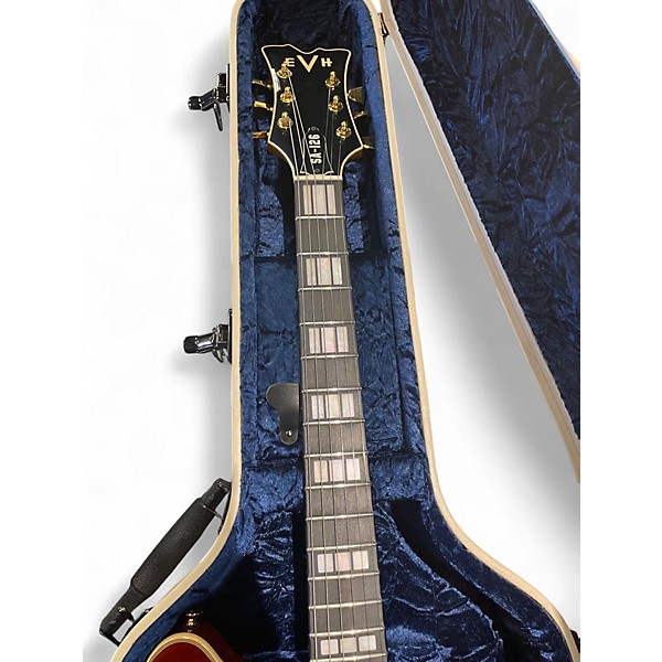 Used EVH SA-126 Special QM Tobacco Sunburst Hollow Body Electric Guitar