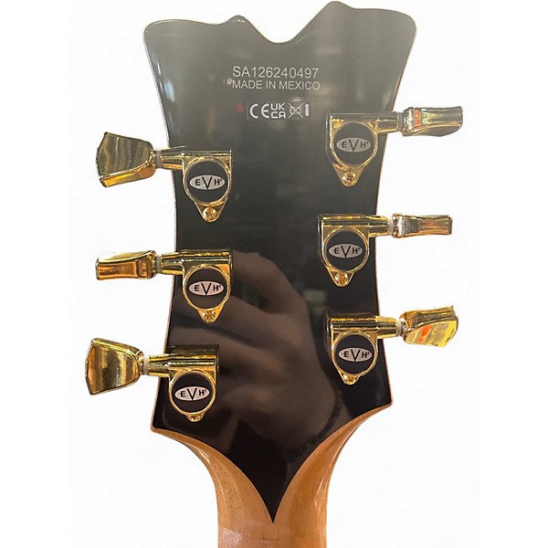 Used EVH SA-126 Special QM Tobacco Sunburst Hollow Body Electric Guitar