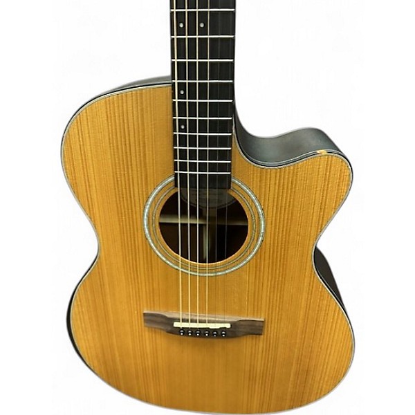 Used Mitchell T413CE Natural Acoustic Guitar