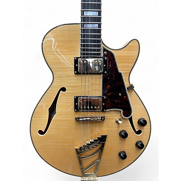 Used D'Angelico EX-SS Maple Hollow Body Electric Guitar