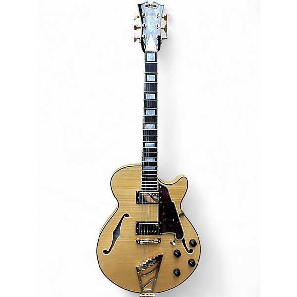 Used D'Angelico EX-SS Maple Hollow Body Electric Guitar