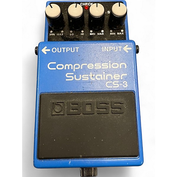 Used BOSS CS3 Compressor Sustainer Effect Pedal