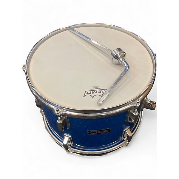 Used 1970s CB Percussion 3 Piece 700 Blue Drum Kit