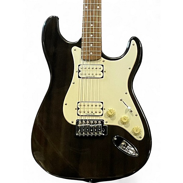Used Lace HUNTINGTON Black Solid Body Electric Guitar