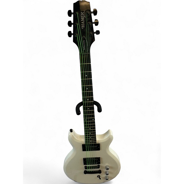 【新品弦張替済】HAMER エレキギター XTシリーズ Sunburst A/T Used Hamer XT Series Sunburst A/T Dark Cherry Burst | Cream