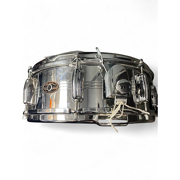 Vintage 1960s Slingerland 14X6 Soundking Chrome Silver Drum
