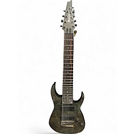 Used Ibanez RG9PB TRANSPARENT GRAY Solid Body Electric Guitar