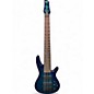Used 2022 Ibanez ANB306 Adam Nitti SP Trans Blue Electric Bass Guitar thumbnail