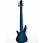 Used 2022 Ibanez ANB306 Adam Nitti SP Trans Blue Electric Bass Guitar