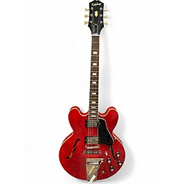 Used Epiphone JOE BONAMASSA ES335 Crimson Red Trans Hollow Body Electric Guitar