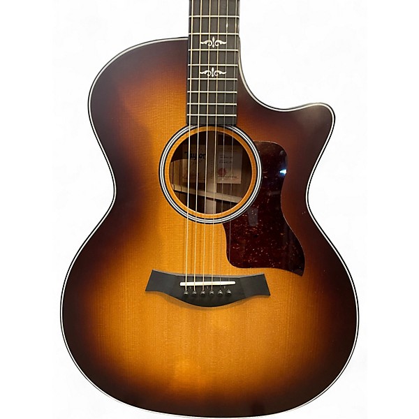 Used Taylor 314CE-K LTD Vintage Sunburst Acoustic Electric Guitar