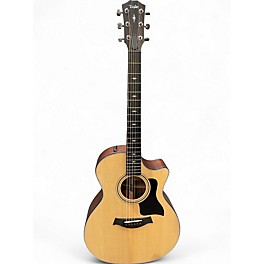 Used Taylor 314CE Natural Acoustic Electric Guitar