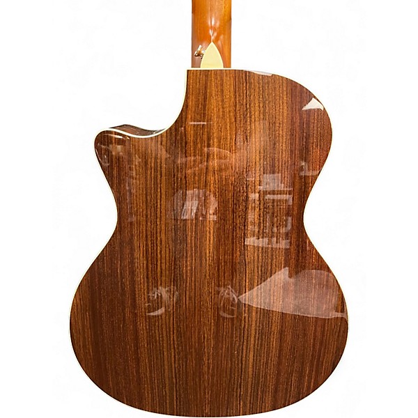 Used Taylor Custom 414ce Shaded Edge Burst Acoustic Guitar