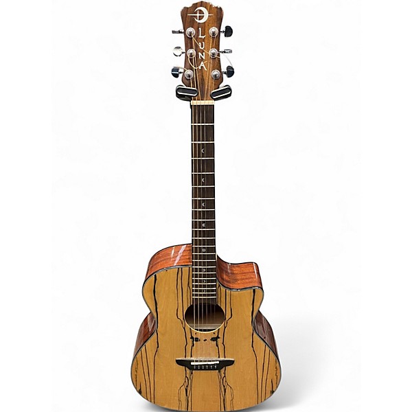 Used Luna Gypsy Spalt Acoustic Electric Spalted Maple Acoustic Electric Guitar,Specials : American Fashion Style Bags On Sale