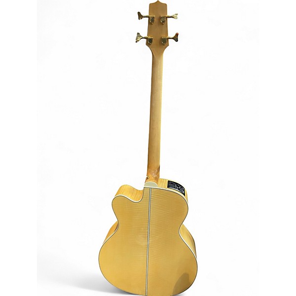 Used Takamine GB72CE Natural Acoustic Bass Guitar