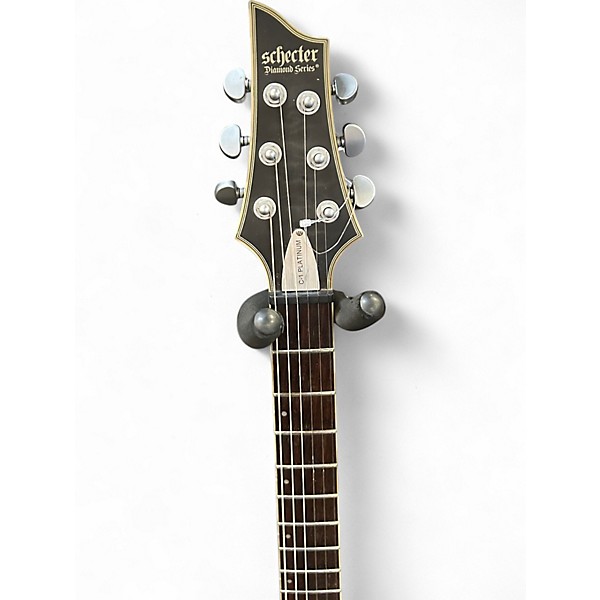 Used Schecter Guitar Research C1 Platinum Black Solid Body Electric Guitar