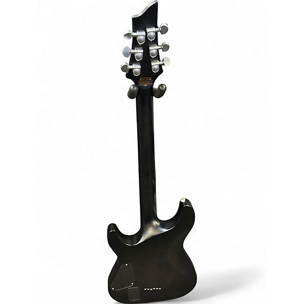 Used Schecter Guitar Research C1 Platinum Black Solid Body Electric Guitar