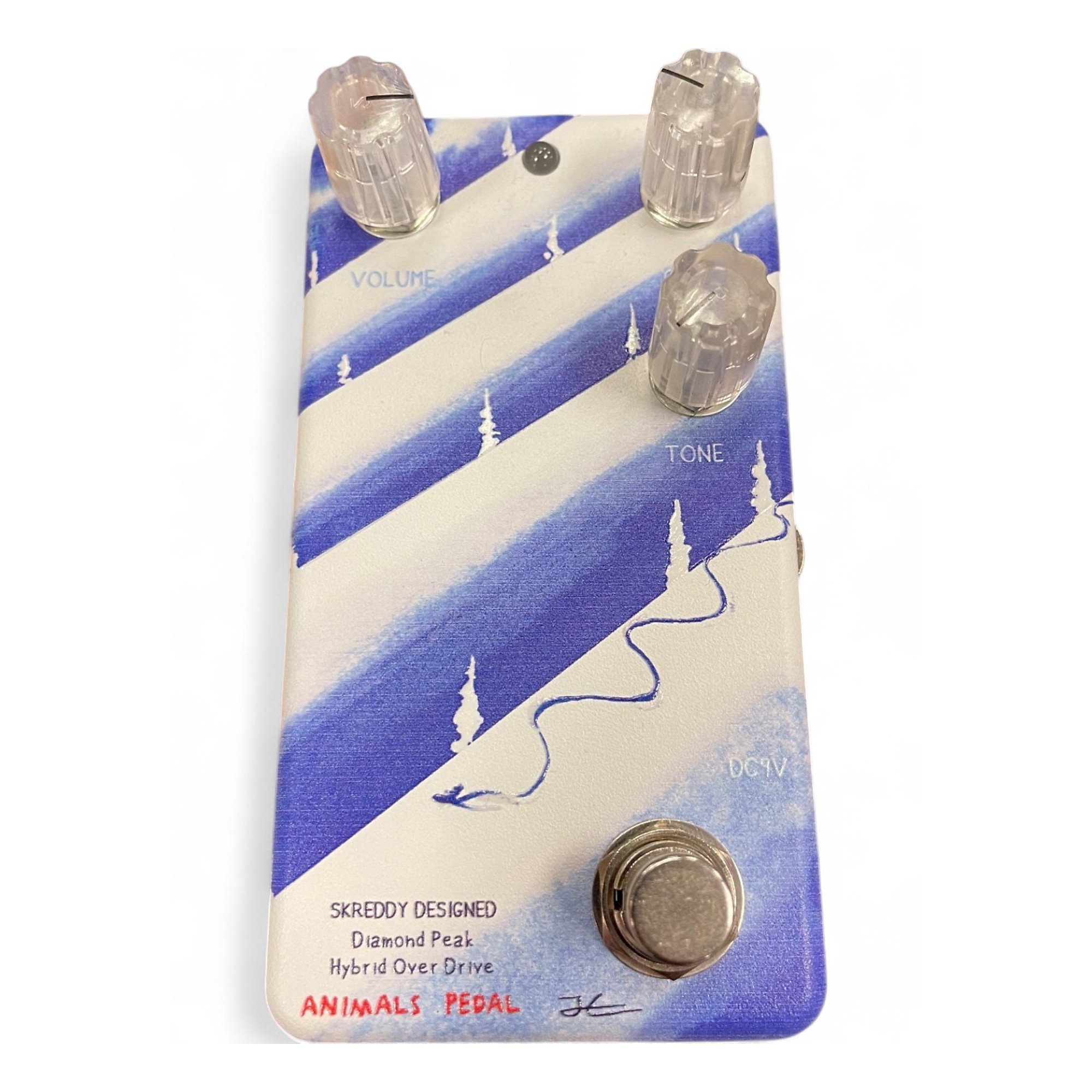 Used Animals Pedal DIAMOND PEAK HYBRID OVERDRIVE Effect