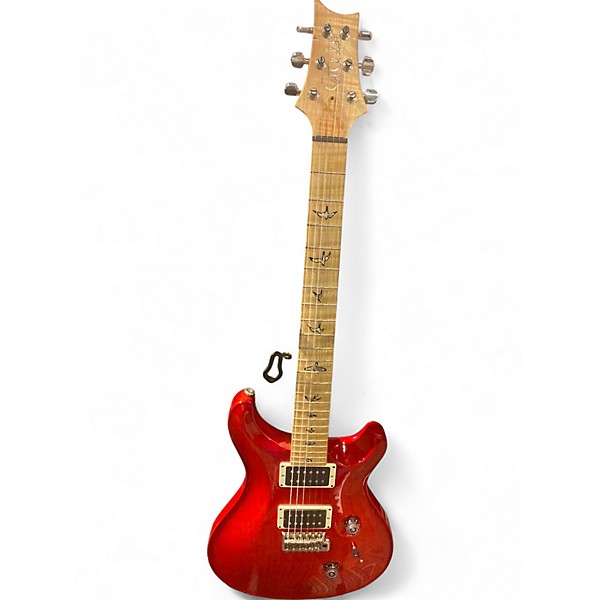 Used PRS Custom 24 prs experience swamp ash Red Solid Body Electric Guitar