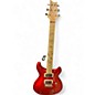 Used PRS Custom 24 prs experience swamp ash Red Solid Body Electric Guitar thumbnail