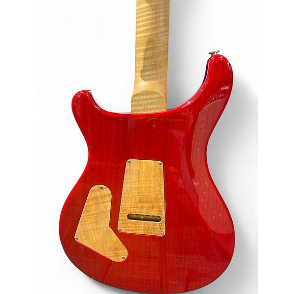 Used PRS Custom 24 prs experience swamp ash Red Solid Body Electric Guitar