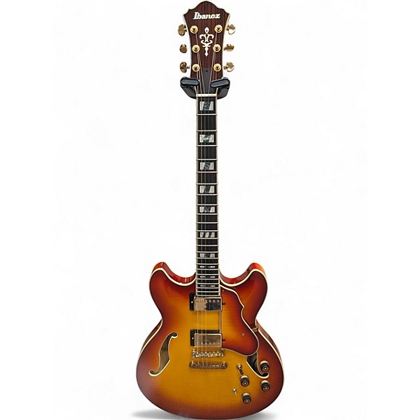 Used Ibanez AS153A Artstar TEQUILA SUNRISE Hollow Body Electric Guitar