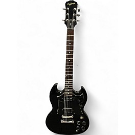 Used 2007 Epiphone SG G310 Black Solid Body Electric Guitar