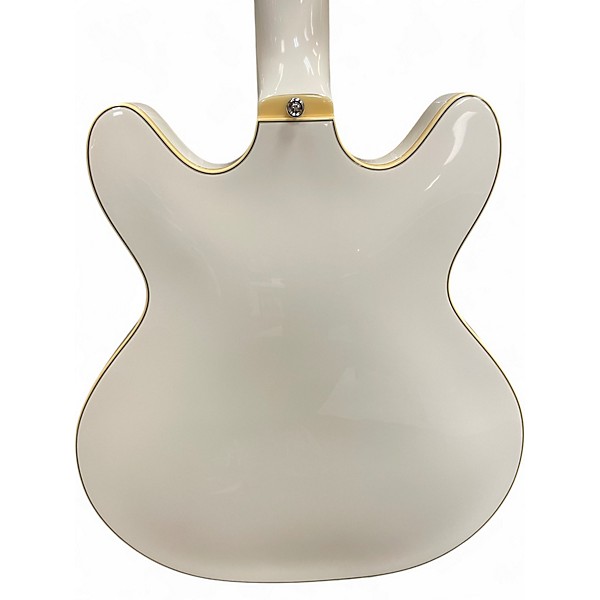 Used Guild Starfire V Snow Crest White Hollow Body Electric Guitar